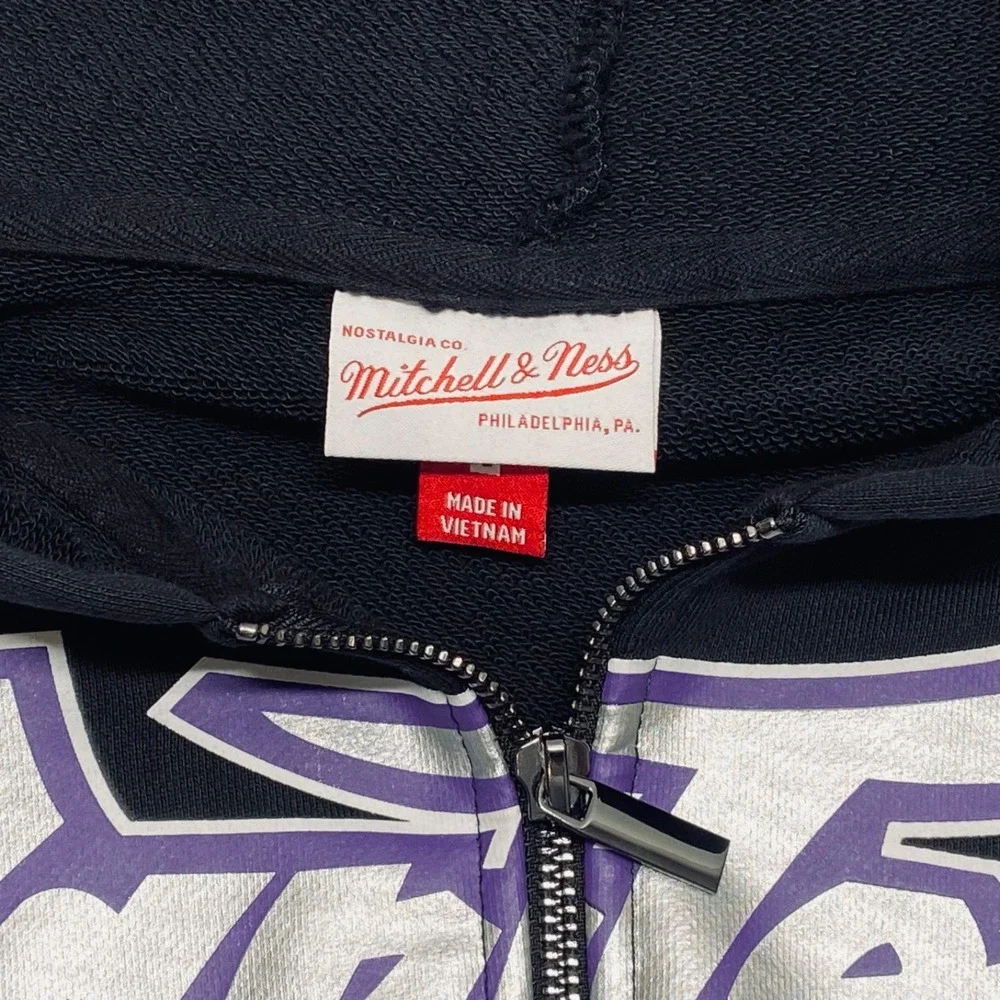 Vince Carter Toronto Raptors 15 NBA Hoodie Large Full Zip TR Basketball‎ HWC M&N